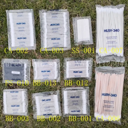 FS-010 Single Head Antistatic Cotton Swab - 25pcs/pack with Sanyo Huby-340 Plastic Rod and Flat Head, High-Quality and Useful. Product Image #17843 With The Dimensions of 950 Width x 950 Height Pixels. The Product Is Located In The Category Names Computer & Office → Device Cleaners