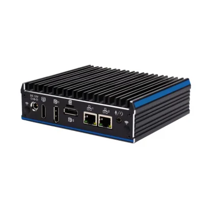 Fanless Dual LAN Mini PC - Intel Quad Core J4125 CPU, 2.0GHz to 2.7GHz, Windows 10/Linux OS, Embedded with Two DP Ports Product Image #11961 With The Dimensions of 800 Width x 800 Height Pixels. The Product Is Located In The Category Names Computer & Office → Mini PC