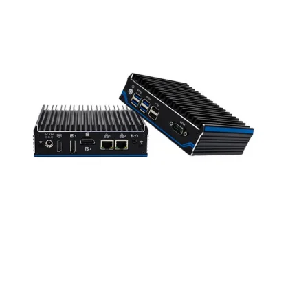 Fanless Dual LAN Mini PC - Intel Quad Core J4125 CPU, 2.0GHz to 2.7GHz, Windows 10/Linux OS, Embedded with Two DP Ports Product Image #11962 With The Dimensions of 800 Width x 800 Height Pixels. The Product Is Located In The Category Names Computer & Office → Mini PC