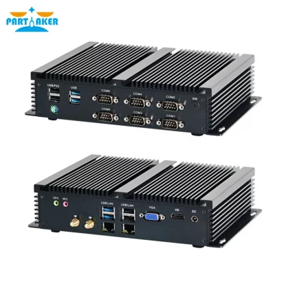 Unleash Power with Fanless Intel Mini PC - Core i7 8550U | i5 8250U | i7 6500U | i7 7510U. Versatile with 2 Intel I211 and 6 COM Ports. Elevate your computing with this Mini Computer HTPC marvel! Product Image #5175 With The Dimensions of 800 Width x 800 Height Pixels. The Product Is Located In The Category Names Computer & Office → Mini PC