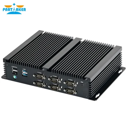 Unleash Power with Fanless Intel Mini PC - Core i7 8550U | i5 8250U | i7 6500U | i7 7510U. Versatile with 2 Intel I211 and 6 COM Ports. Elevate your computing with this Mini Computer HTPC marvel! Product Image #5177 With The Dimensions of 800 Width x 800 Height Pixels. The Product Is Located In The Category Names Computer & Office → Mini PC