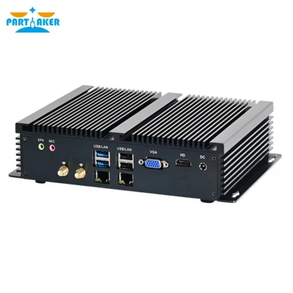 Unleash Power with Fanless Intel Mini PC - Core i7 8550U | i5 8250U | i7 6500U | i7 7510U. Versatile with 2 Intel I211 and 6 COM Ports. Elevate your computing with this Mini Computer HTPC marvel! Product Image #5179 With The Dimensions of 800 Width x 800 Height Pixels. The Product Is Located In The Category Names Computer & Office → Mini PC