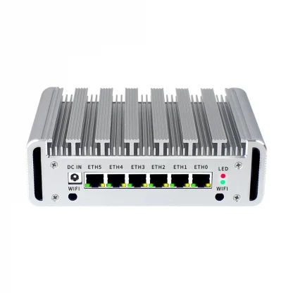 Intel I7-10510U Fanless Mini PC Gamer with 6 LAN, DDR4, Firewall Router, Pfsense Soft Routing - Industrial Gaming Computer for Linux and Openwrt. Product Image #18000 With The Dimensions of 1000 Width x 1000 Height Pixels. The Product Is Located In The Category Names Computer & Office → Mini PC