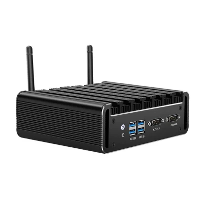 Fanless Mini PC with Intel Core i7-5500U/i5-5200U/i3-5005U, Dual Ethernet, 2x RS232, HDMI/VGA Video Output, WiFi - Windows/Linux OS Support Product Image #1224 With The Dimensions of 800 Width x 800 Height Pixels. The Product Is Located In The Category Names Computer & Office → Mini PC