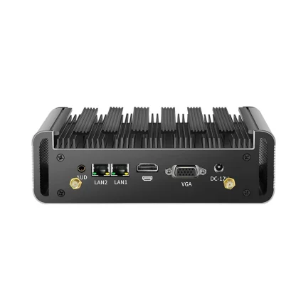 Fanless Mini PC with Intel Core i7-5500U/i5-5200U/i3-5005U, Dual Ethernet, 2x RS232, HDMI/VGA Video Output, WiFi - Windows/Linux OS Support Product Image #1226 With The Dimensions of 800 Width x 800 Height Pixels. The Product Is Located In The Category Names Computer & Office → Mini PC