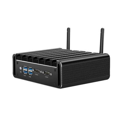 Fanless Mini PC with Intel Core i7-5500U/i5-5200U/i3-5005U, Dual Ethernet, 2x RS232, HDMI/VGA Video Output, WiFi - Windows/Linux OS Support Product Image #1222 With The Dimensions of 800 Width x 800 Height Pixels. The Product Is Located In The Category Names Computer & Office → Mini PC