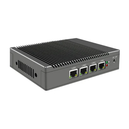 Fanless Mini PC with J1900 J4125 CPU, 4 Gigabit LAN, HDMI, VGA - Embedded Industrial Computer for Household Soft VPN Firewall WiFi Router Product Image #17388 With The Dimensions of 800 Width x 800 Height Pixels. The Product Is Located In The Category Names Computer & Office → Mini PC