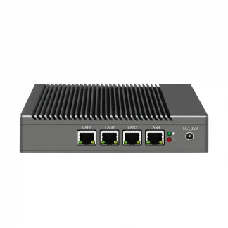 Fanless Mini PC with J1900 J4125 CPU, 4 Gigabit LAN, HDMI, VGA - Embedded Industrial Computer for Household Soft VPN Firewall WiFi Router Product Image #17386 With The Dimensions of  Width x  Height Pixels. The Product Is Located In The Category Names Computer & Office → Mini PC