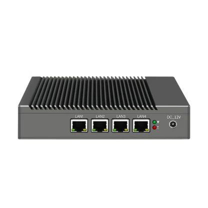 Fanless Mini PC with J1900 J4125 CPU, 4 Gigabit LAN, HDMI, VGA - Embedded Industrial Computer for Household Soft VPN Firewall WiFi Router Product Image #17386 With The Dimensions of 800 Width x 800 Height Pixels. The Product Is Located In The Category Names Computer & Office → Mini PC