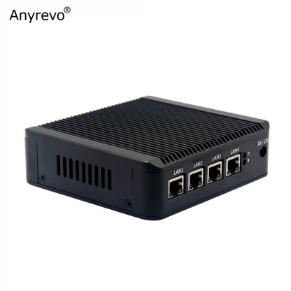 Fanless Soft Router Mini PC with Intel Celeron J3160/N3160 Quad Core, VGA, HDMI, 4 Intel Gigabit LAN – For PfSense Firewall with AES-NI Product Image #4334 With The Dimensions of 1000 Width x 1000 Height Pixels. The Product Is Located In The Category Names Computer & Office → Mini PC