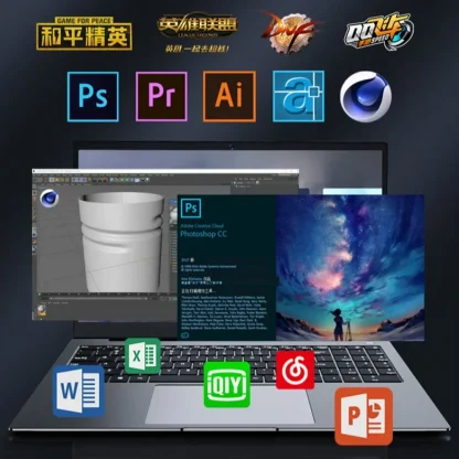 Super Gaming Laptop: 15.6 Inch IPS Screen, Intel Core i7-1165G7, Fingerprint Unlock, 11th Gen Notebook with Windows 10/11 Pro Product Image #28083 With The Dimensions of 1000 Width x 1000 Height Pixels. The Product Is Located In The Category Names Computer & Office → Laptops