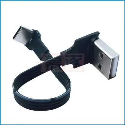 Flexible Charging Solution: 90-Degree Flat Elbow USB-C Type C Cable for Android Phones Product Image #6713 With The Dimensions of 800 Width x 800 Height Pixels. The Product Is Located In The Category Names Computer & Office → Computer Cables & Connectors