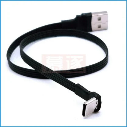 Flexible Charging Solution: 90-Degree Flat Elbow USB-C Type C Cable for Android Phones Product Image #6716 With The Dimensions of 800 Width x 800 Height Pixels. The Product Is Located In The Category Names Computer & Office → Computer Cables & Connectors