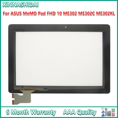 Asus MeMO Pad FHD 10 Touch Screen Digitizer Glass Panel - Compatible with ME302 ME302C ME302KL K005 K00A 5425N FPC-1 Product Image #12125 With The Dimensions of 2083 Width x 2083 Height Pixels. The Product Is Located In The Category Names Computer & Office → Tablet Parts → Tablet LCDs & Panels