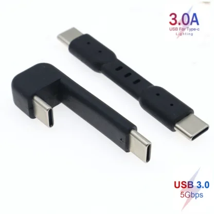 E1DA 9038D DAC USB-C 180 Degree Charging Cable - OTG Type C Male to Male Adapter Product Image #21056 With The Dimensions of 800 Width x 800 Height Pixels. The Product Is Located In The Category Names Computer & Office → Computer Cables & Connectors