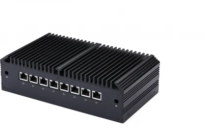 Qotom X86 Mini Computer Router with 8 Gigabit LAN, Fanless Design, and Core i3/i5/i7 Processor Options Product Image #8553 With The Dimensions of 1500 Width x 1000 Height Pixels. The Product Is Located In The Category Names Computer & Office → Mini PC
