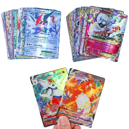 Pokémon Card Bundle: 20 GX, 300 V/VMAX, 100 Tag Team, 20 EX, 20 Mega - French Edition Product Image #37708 With The Dimensions of 1000 Width x 1000 Height Pixels. The Product Is Located In The Category Names Toys & Hobbies → Hobby & Collectibles → Game Collection Cards