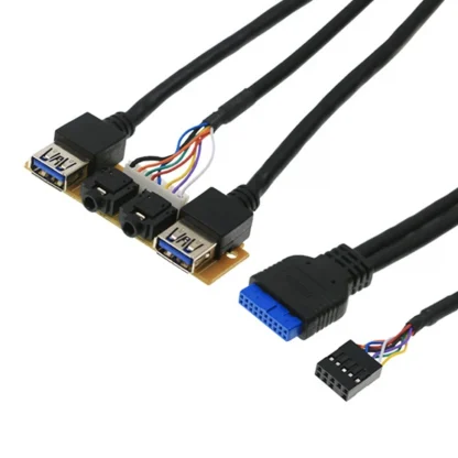 Front Panel USB3.0, HD Audio Jack Ports, I/O Board with Internal Wire Product Image #6027 With The Dimensions of 800 Width x 800 Height Pixels. The Product Is Located In The Category Names Computer & Office → Computer Cables & Connectors