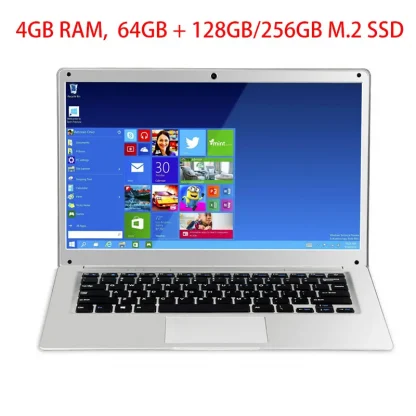 14-inch Slim School Laptop with 4GB RAM, 64GB + M.2 SSD, Windows 10 - GMOLO 2023 Product Image #27421 With The Dimensions of 800 Width x 800 Height Pixels. The Product Is Located In The Category Names Computer & Office → Laptops