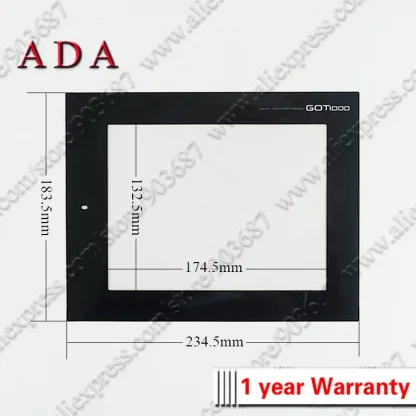 Touch Screen Panel Glass Digitizer Replacement for GT1265-VNBA & GT1265-VNBD with Overlay Protective Film Product Image #30597 With The Dimensions of 800 Width x 800 Height Pixels. The Product Is Located In The Category Names Computer & Office → Industrial Computer & Accessories