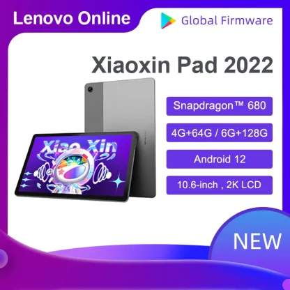 Lenovo P12 2022 Tablet - Snapdragon 680, Android 12, 10.6 Inch 2K LCD Screen, Octa Core, Global Firmware, WiFi Product Image #5140 With The Dimensions of 800 Width x 800 Height Pixels. The Product Is Located In The Category Names Computer & Office → Tablets