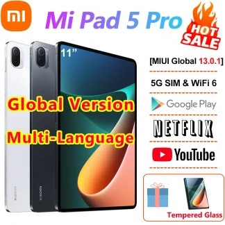 Xiaomi Tablet 5 Pro M870 - Global ROM, 6G+128G/8G+256G, 5G SIM, WIFI 6, 2.5K LCD Screen, Multi-Language Pad for Study/Office/Gaming Product Image #23277 With The Dimensions of  Width x  Height Pixels. The Product Is Located In The Category Names Computer & Office → Tablets
