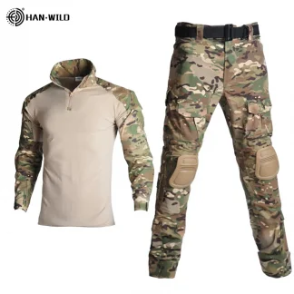 Multicam Tactical Military Camouflage Suit - Plus Size 8XL Product Image #31457 With The Dimensions of  Width x  Height Pixels. The Product Is Located In The Category Names Sports & Entertainment → Camping & Hiking → Hiking Clothings → Hiking Pants