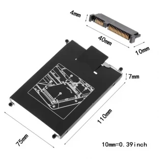 HDD Caddy Adapter for HP 820 G1 G2 - Hard Drive Disk Interface Bracket with SSD Cable Connector and Screws Product Image #19616 With The Dimensions of  Width x  Height Pixels. The Product Is Located In The Category Names Computer & Office → Tablets