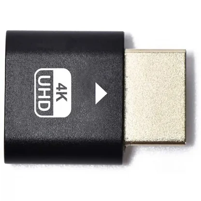 4K HDMI Dummy Plug Virtual Display Headless Ghost Emulator Adapter for Bitcoin Mining Product Image #8116 With The Dimensions of 800 Width x 800 Height Pixels. The Product Is Located In The Category Names Computer & Office → Computer Cables & Connectors