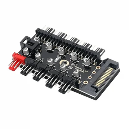 PC 1 to 10 4Pin PWM Cooling Fans Hub Speed Controller Splitter Adapter Product Image #3361 With The Dimensions of 1001 Width x 1001 Height Pixels. The Product Is Located In The Category Names Computer & Office → Computer Cables & Connectors