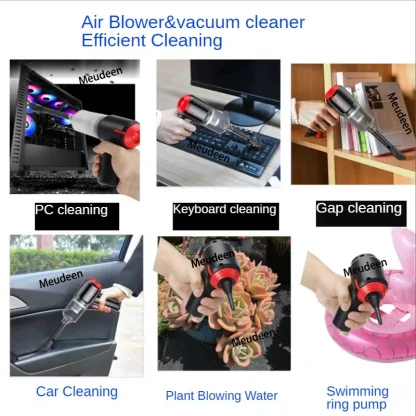 2-in-1 Handheld Vacuum Cleaner and Cordless Air Blower for Computer Keyboard, PC, Piano, Pet, Laptop – Electric Cleaning Tool. Product Image #9715 With The Dimensions of 800 Width x 800 Height Pixels. The Product Is Located In The Category Names Computer & Office → Device Cleaners