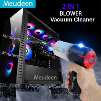 2-in-1 Handheld Vacuum Cleaner and Cordless Air Blower for Computer Keyboard, PC, Piano, Pet, Laptop – Electric Cleaning Tool. Product Image #9712 With The Dimensions of  Width x  Height Pixels. The Product Is Located In The Category Names Computer & Office → Computer Cables & Connectors