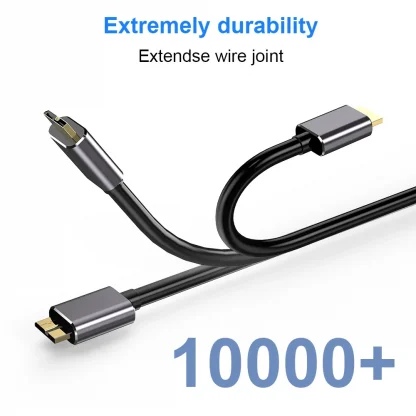 USB to Micro B Data Transfer and Charger Cable for WD, Seagate, Samsung HDD - USB 3.0 Product Image #13663 With The Dimensions of 1000 Width x 1000 Height Pixels. The Product Is Located In The Category Names Computer & Office → Computer Cables & Connectors
