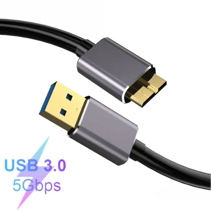 USB to Micro B Data Transfer and Charger Cable for WD, Seagate, Samsung HDD - USB 3.0 Product Image #13660 With The Dimensions of 1000 Width x 1000 Height Pixels. The Product Is Located In The Category Names Computer & Office → Computer Cables & Connectors