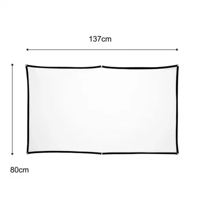 High Brightness 16:9 Fabric Cloth Projector Screen – Available in 60, 100, and 130 Inch Sizes for Epson, BenQ, Home Beamer Product Image #14446 With The Dimensions of 1001 Width x 1001 Height Pixels. The Product Is Located In The Category Names Computer & Office → Device Cleaners