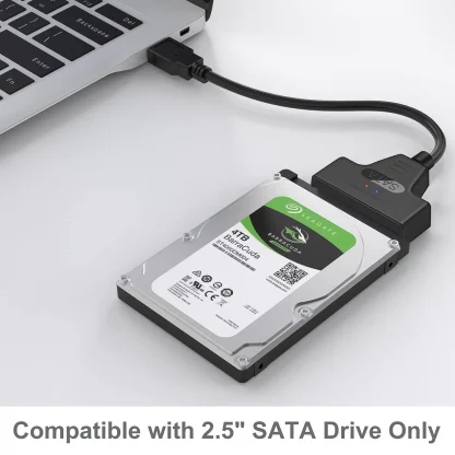USB 3.0/2.0 High-Speed SATA Cable for External Hard Drive - 2.5 HDD SSD Hard Drive Adapter (22cm/35cm/50cm) Product Image #15056 With The Dimensions of 1500 Width x 1500 Height Pixels. The Product Is Located In The Category Names Computer & Office → Computer Cables & Connectors