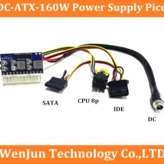 DC-ATX-160W 12V Pico ATX Power Supply - 6pin Input, Mining PSU, 24pin MINI ITX PC Power Product Image #20146 With The Dimensions of  Width x  Height Pixels. The Product Is Located In The Category Names Computer & Office → Computer Cables & Connectors