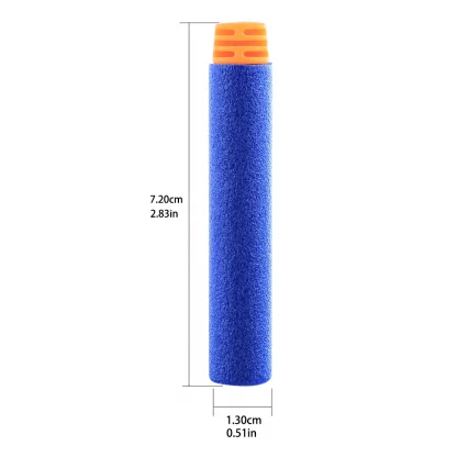 100Pcs High Buffered Soft Bullet Darts - Orange Head + Dark Blue Sponge Product Image #29079 With The Dimensions of 1100 Width x 1100 Height Pixels. The Product Is Located In The Category Names Sports & Entertainment → Shooting → Paintballs