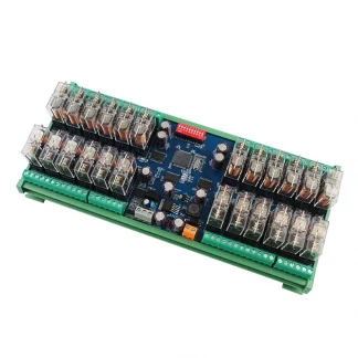 24-Channel RS485 Communication Relay Module for PLC Remote Control Product Image #30319 With The Dimensions of  Width x  Height Pixels. The Product Is Located In The Category Names Computer & Office → Industrial Computer & Accessories