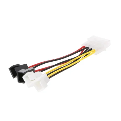 Enhance Cooling Efficiency: IDE Molex to 4x 3-Pin TX3 Fan Adapter Cable Product Image #11527 With The Dimensions of 800 Width x 800 Height Pixels. The Product Is Located In The Category Names Computer & Office → Computer Cables & Connectors