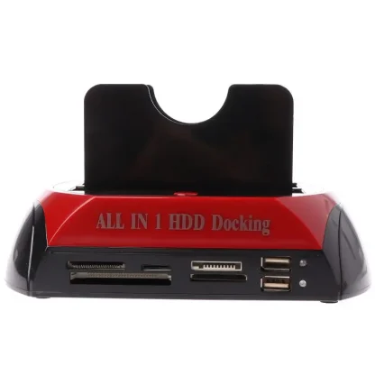 All-in-One Dual IDE SATA HDD Docking Station - USB 2.0 External Enclosure for 2.5" and 3.5" Hard Disk Drives Product Image #4268 With The Dimensions of 800 Width x 800 Height Pixels. The Product Is Located In The Category Names Computer & Office → Computer Cables & Connectors