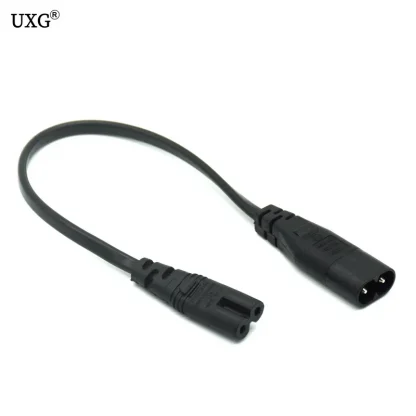 IEC 320 C7 to C8 Figure 8 Power Adapter Extension Cable - 30CM to 5M Length Options Product Image #7547 With The Dimensions of 800 Width x 800 Height Pixels. The Product Is Located In The Category Names Computer & Office → Computer Cables & Connectors
