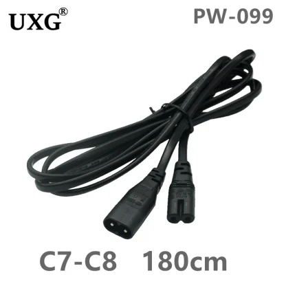 C14 to Dual C13 Y-Splitter Power Cord Adapter - Efficient Power Distribution Solution for Your Devices. Product Image #7501 With The Dimensions of 800 Width x 800 Height Pixels. The Product Is Located In The Category Names Computer & Office → Computer Cables & Connectors