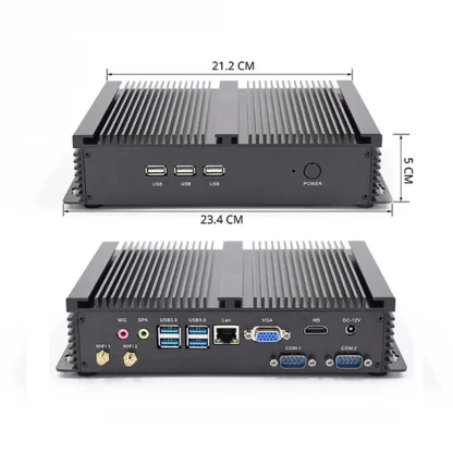 Compact Mini ITX Desktop PC with Intel Core i5/i3/i7 Processors, RS232 COM, HDMI, VGA, Wall Mountable Design, and WiFi Connectivity Product Image #5265 With The Dimensions of 1000 Width x 1000 Height Pixels. The Product Is Located In The Category Names Computer & Office → Mini PC
