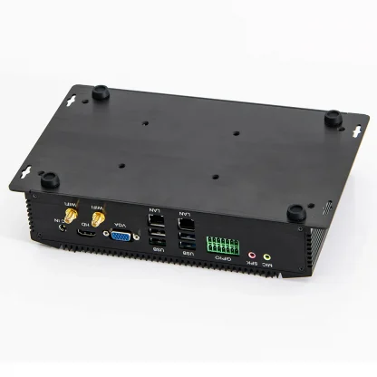 AIM06 Industrial Fanless Mini PC with Intel Core I3/I5, Windows 11 or Linux, 4G, Watchdog, 2LAN, GPIO, 6COM RS232 422 485 Product Image #1624 With The Dimensions of 1001 Width x 1001 Height Pixels. The Product Is Located In The Category Names Computer & Office → Mini PC
