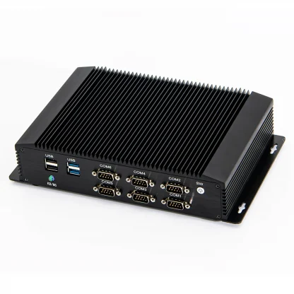 AIM06 Industrial Fanless Mini PC with Intel Core I3/I5, Windows 11 or Linux, 4G, Watchdog, 2LAN, GPIO, 6COM RS232 422 485 Product Image #1627 With The Dimensions of 1001 Width x 1001 Height Pixels. The Product Is Located In The Category Names Computer & Office → Mini PC