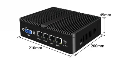 J1900 Soft Router Mini PC with 4 LAN, HDMI, VGA, Pfsense, Linux – Industrial Computer for VPN, Firewall, Gaming, and Office Networking. Product Image #17363 With The Dimensions of 960 Width x 520 Height Pixels. The Product Is Located In The Category Names Computer & Office → Mini PC