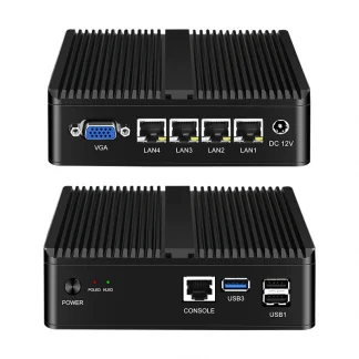 J1900 Soft Router Mini PC with 4 LAN, HDMI, VGA, Pfsense, Linux – Industrial Computer for VPN, Firewall, Gaming, and Office Networking. Product Image #17360 With The Dimensions of  Width x  Height Pixels. The Product Is Located In The Category Names Computer & Office → Device Cleaners