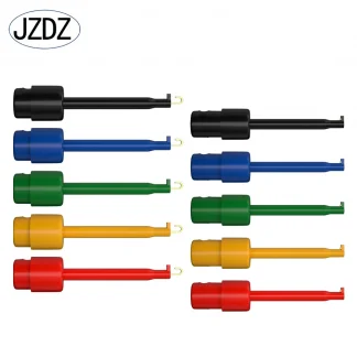 JZDZ 10pcs Test Hook Clip Probe Set for Electronic Testing - Mini Grabber Connector DIY Tools, J.30006 Accessories Product Image #23581 With The Dimensions of  Width x  Height Pixels. The Product Is Located In The Category Names Lights & Lighting → Lighting Accessories → Connectors