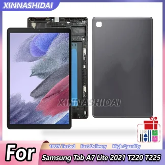 LCD Display Touch Screen Digitizer Assembly for Samsung Tab A7 Lite 2021 SM-T220 SM-T225 T220 T225 Product Image #22550 With The Dimensions of  Width x  Height Pixels. The Product Is Located In The Category Names Computer & Office → Computer Cables & Connectors